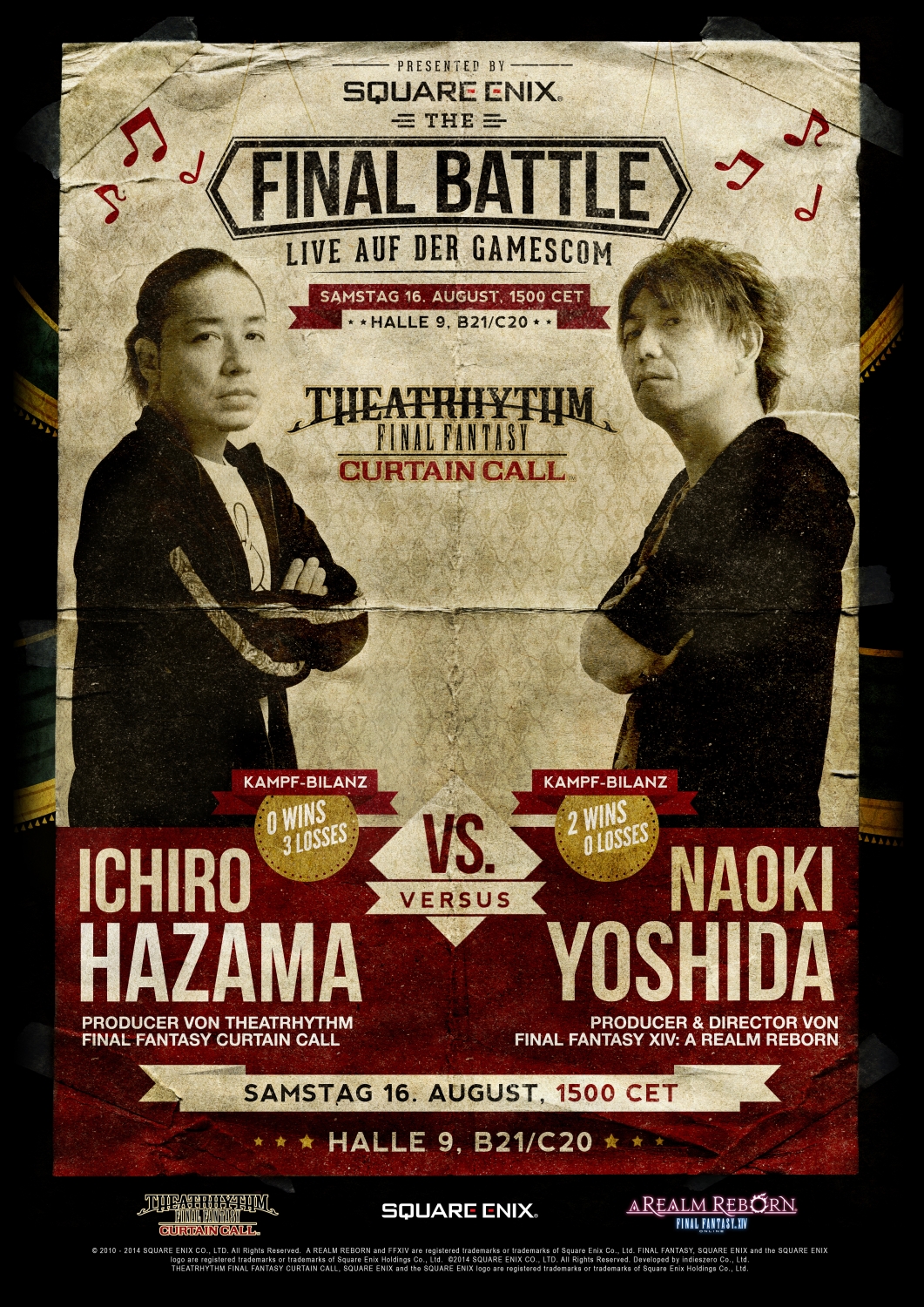 SE Final Battle Versus Poster Online