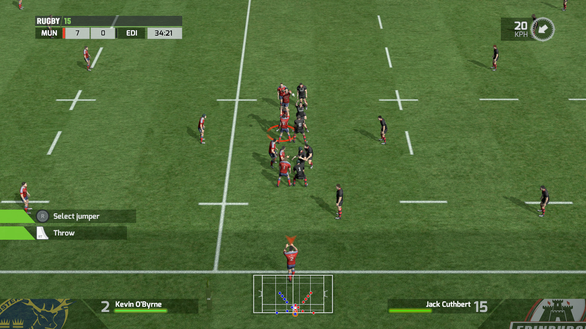 rugby 15 recensione