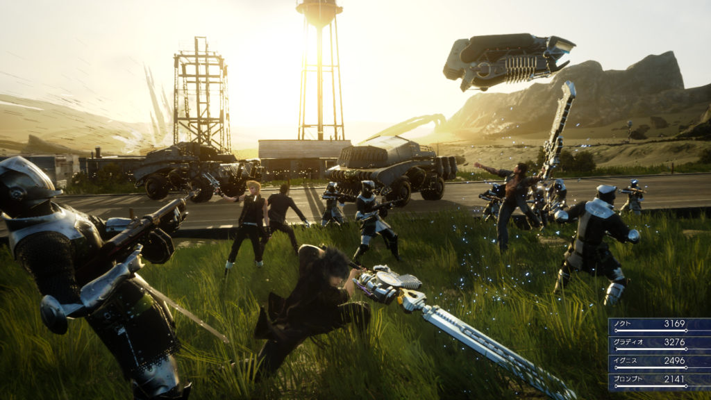 final fantasy xv open world