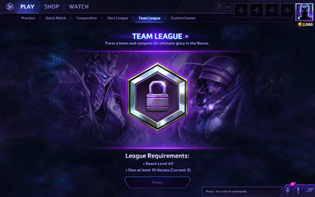 heroes of the storm lega squadre