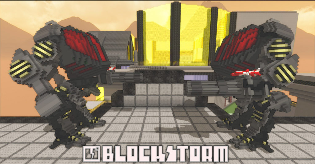 Blockstorm feature mecha