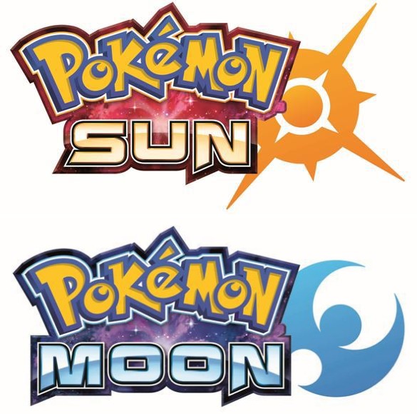 Pokémon Sun e Moon logos