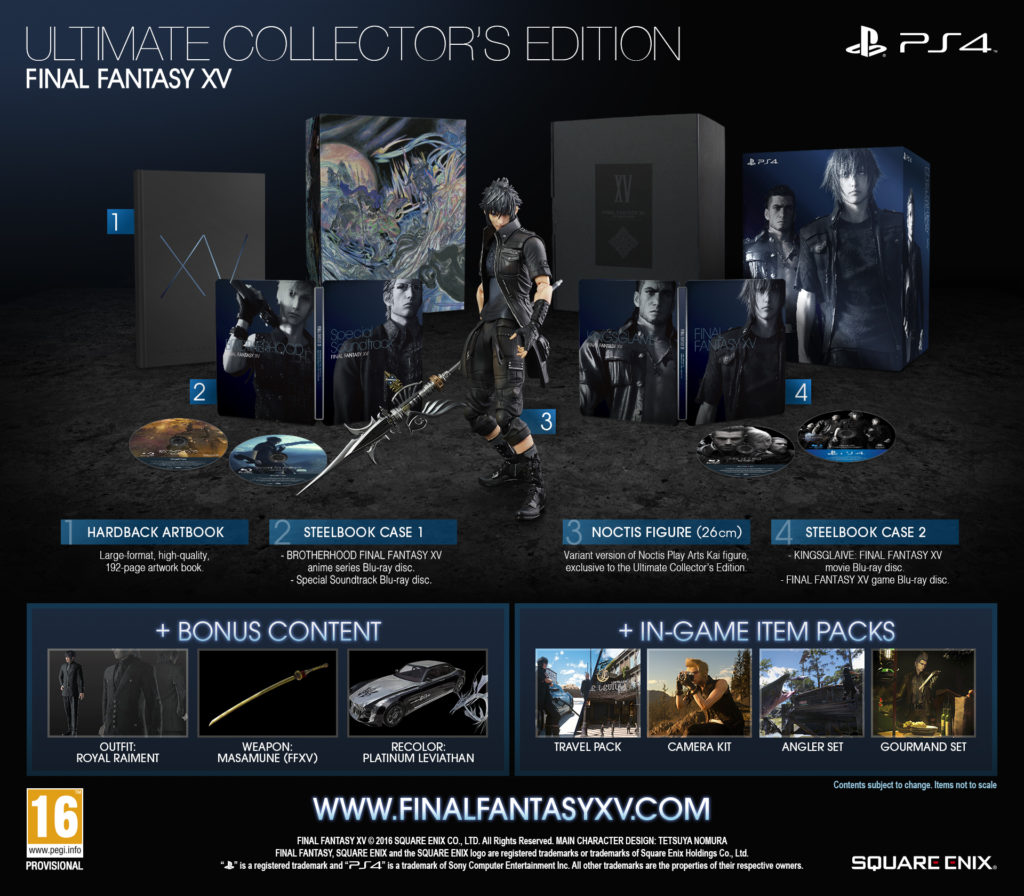 Final Fantasy XV Ultimate Collector's Edition