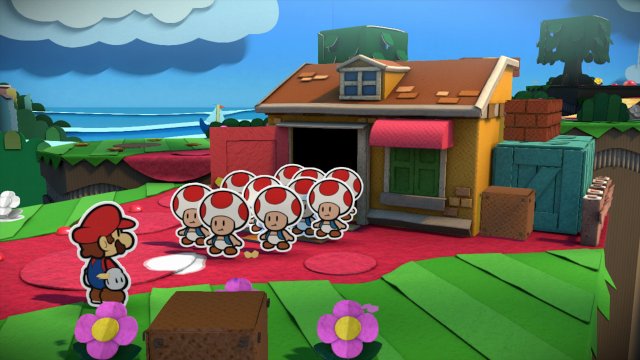 annuncio Paper Mario Color Splash