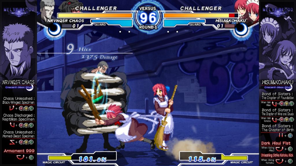 Melty Blood Actress Again Current Code recensione