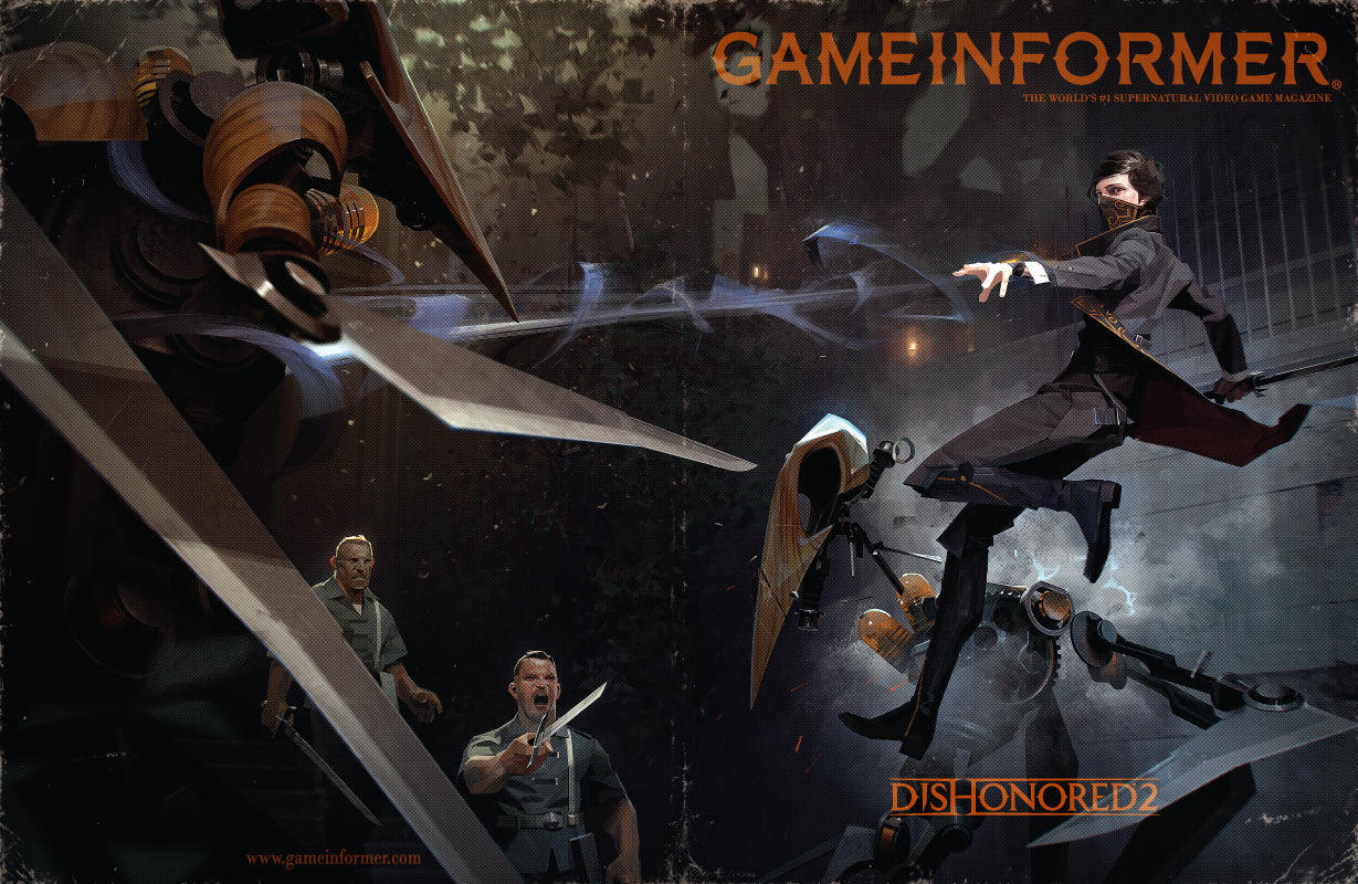 Dishonored 2 informazioni Game Informer cover 2