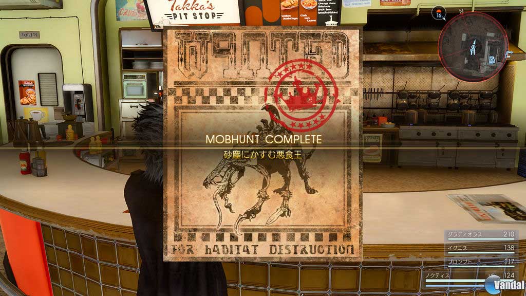 dettagli su Final Fantasy XV mostri