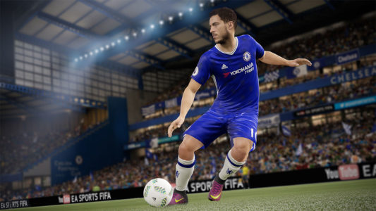 FIFA 17 gameplay screenshot