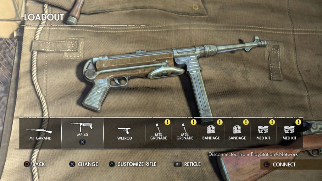 Sniper Elite 4 Esperienza