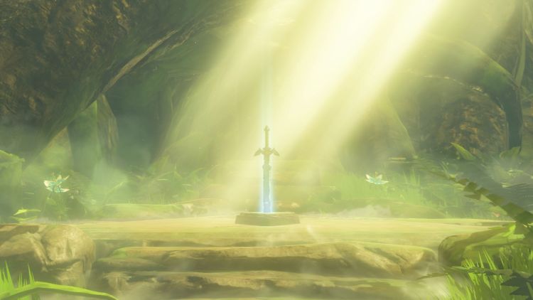 The Legend of Zelda Breath of the Wild spada suprema