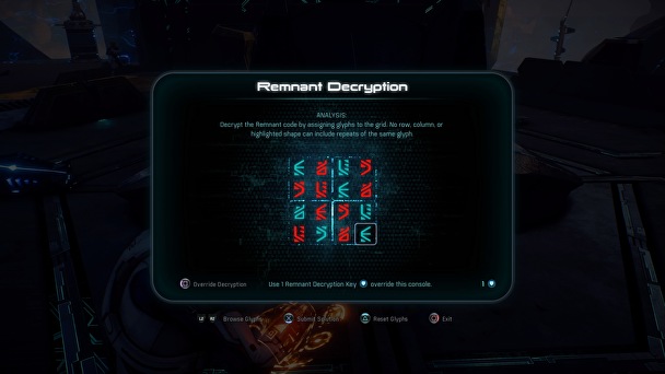 puzzle Remnant in Mass Effect Andromeda