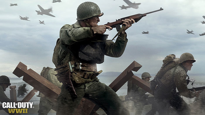Top visualizzazioni per il trailer di Call of Duty: WWII