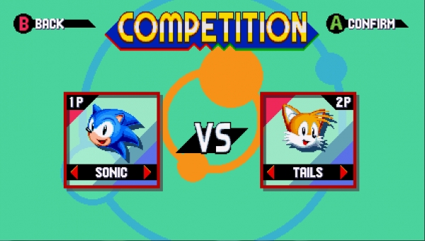 Sonic Mania modalità competitiva