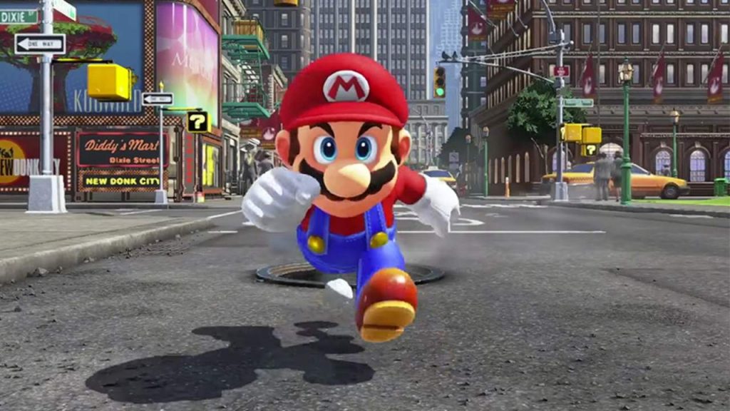Super Mario Odyssey dimensioni