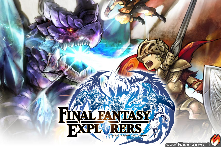 Final Fantasy Explorers permetterà di giocare con Cloud ed altri personaggi della saga