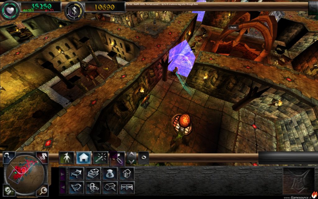 Dungeon Keeper Gameplay
