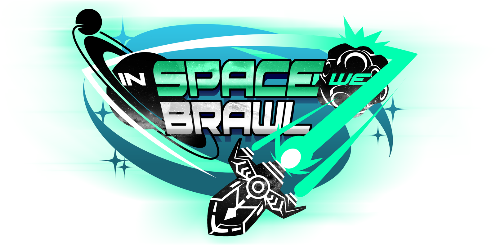 In Space We Brawl logo