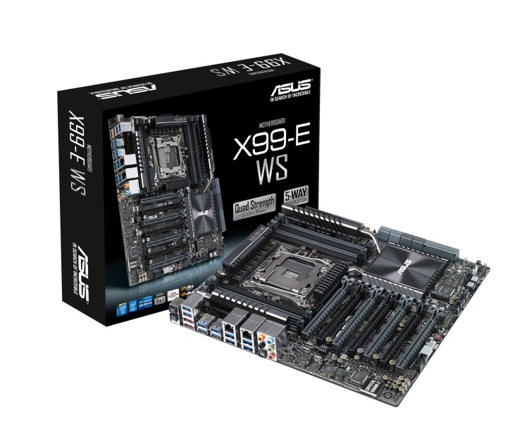 ASUS, annunciata la scheda madre X99-E WS per workstation