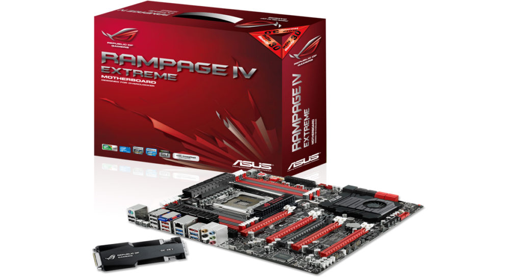 ASUS ROG, annunciata la scheda madre Rampage V Extreme - immagine della notizia