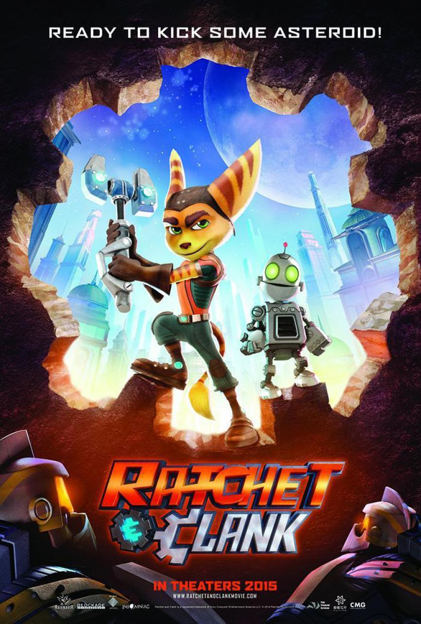 Rivelato il poster del film di Ratchet & Clank