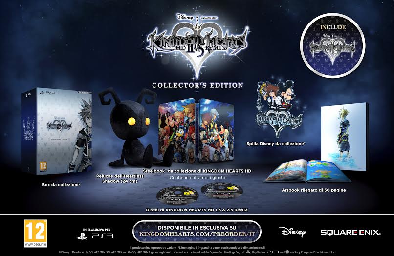 Kingdom Hearts HD 2.5 Remix, annunciata la Collector’s Edition