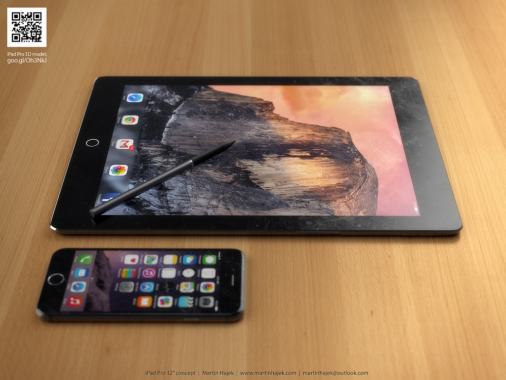 iPad Pro concept Martin Hajek