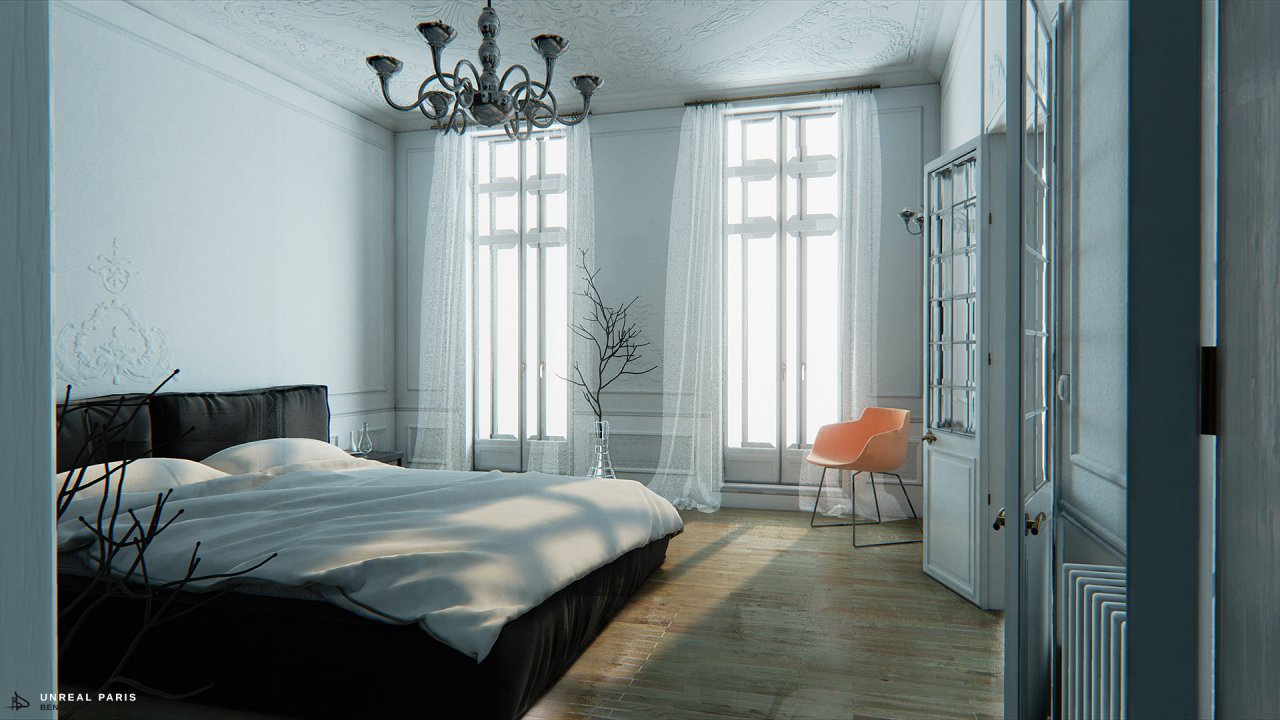 Impressionante ricreazione di un appartamento con Unreal Engine 4