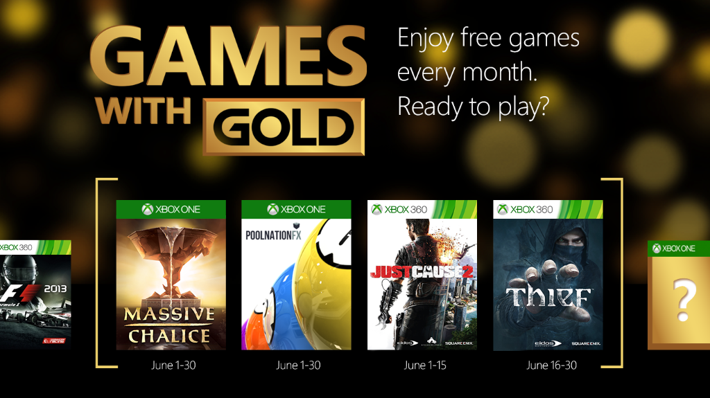 games with gold di giugno