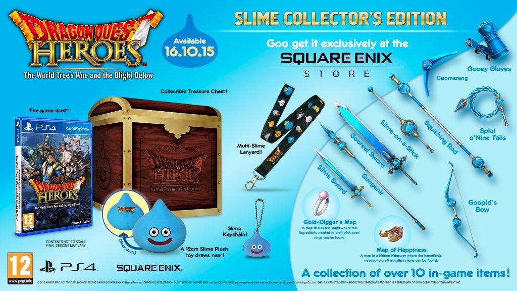Annunciata la Slime Collector’s Edition per Dragon Quest Heroes