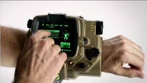 La replica del Pip-Boy inclusa nell'edizione da collezione