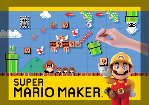 Vinci una copia di Super Mario Maker con un tweet!