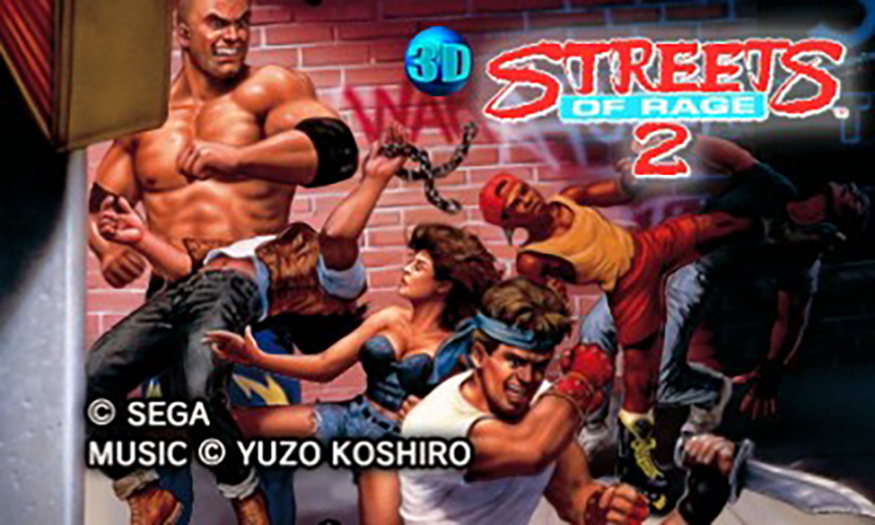 3D Streets of Rage II da oggi disponibile