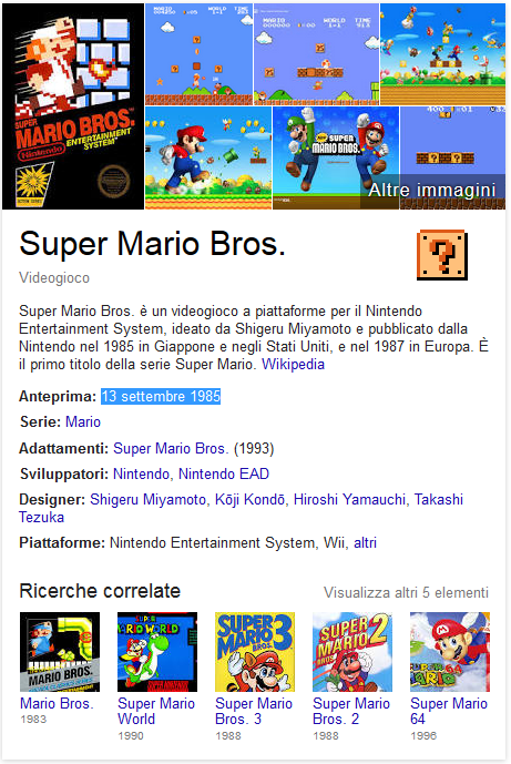 30° Anniversario di Super Mario Bros.