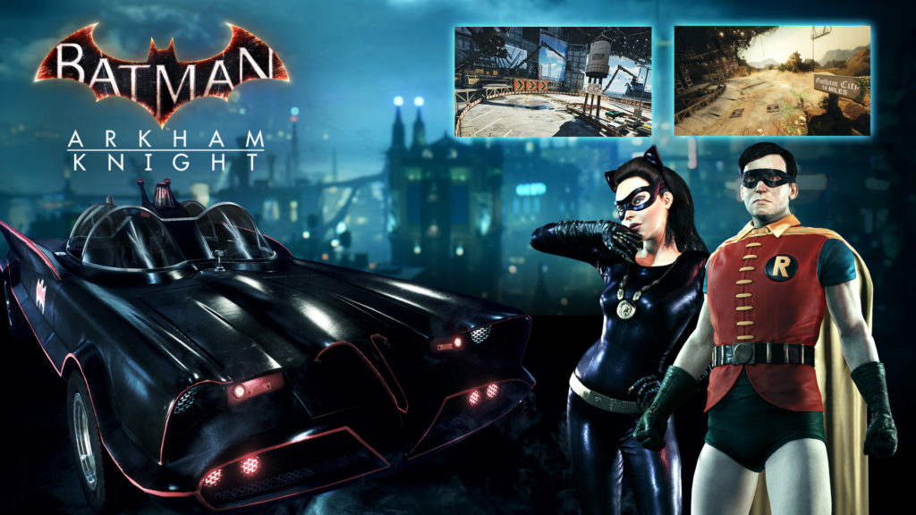 DLC di Batman Arkham Knight Classic TV Series Batmobile Pack