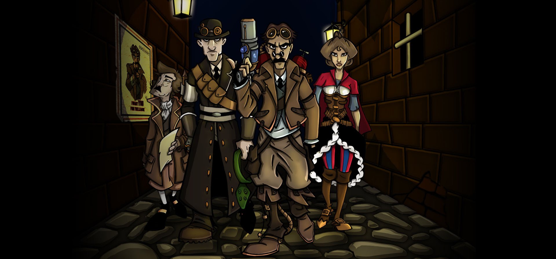 The Steampunk League in crowdfunding