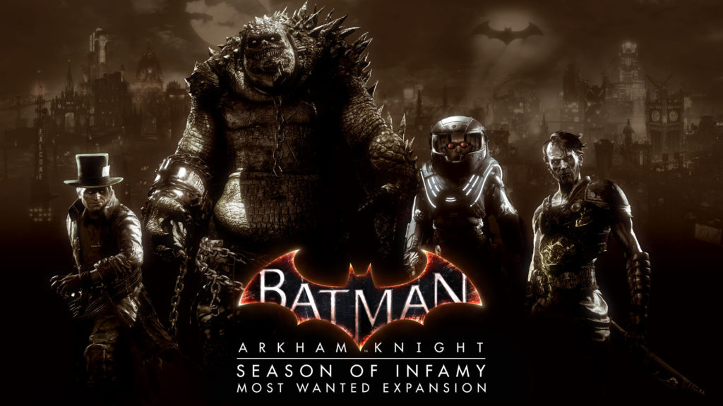 tutti i DLC di Batman Arkham Knight Season of Infamy