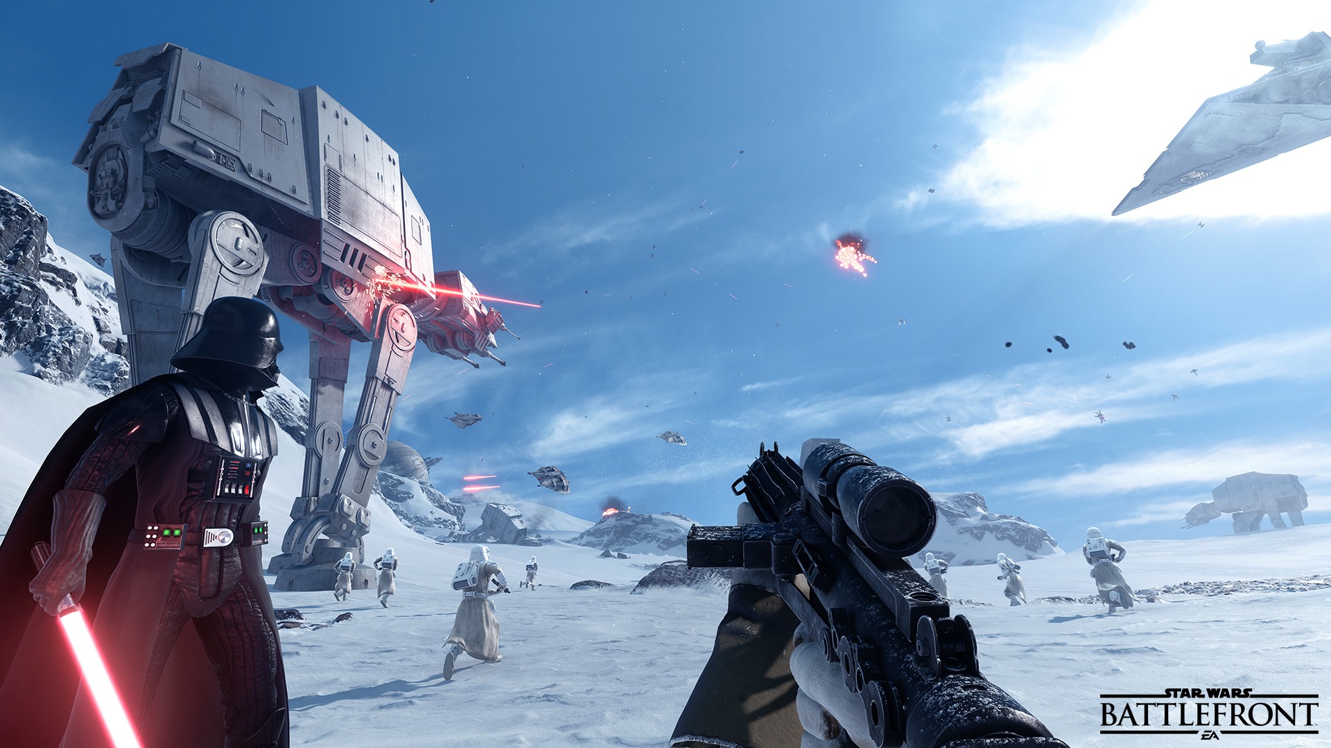 Da oggi è possibile esplorare i pianeti di Star Wars Battlefront