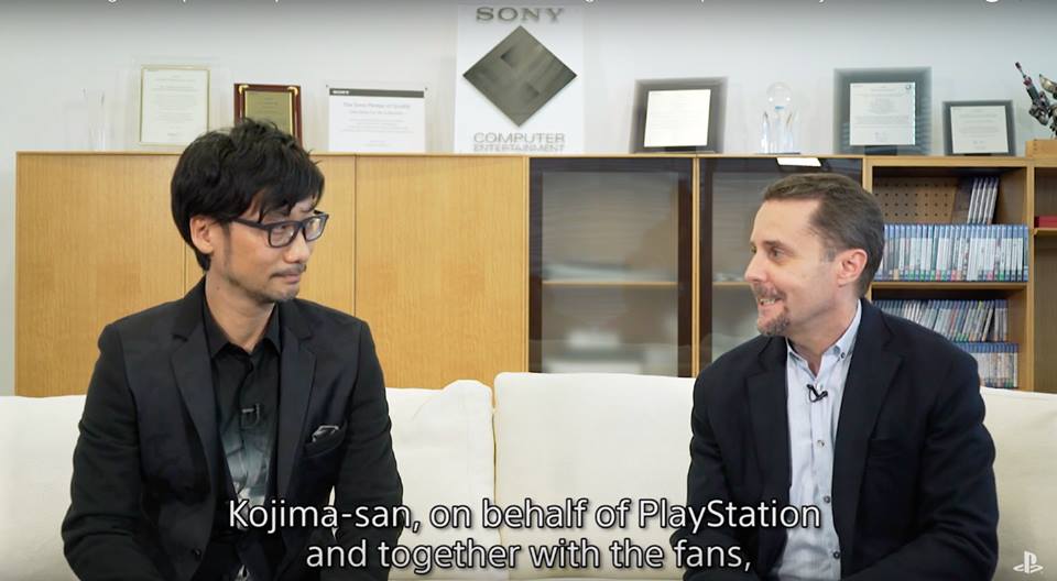 Hideo Kojima e Sony lavorano insieme per un’esclusiva PS4
