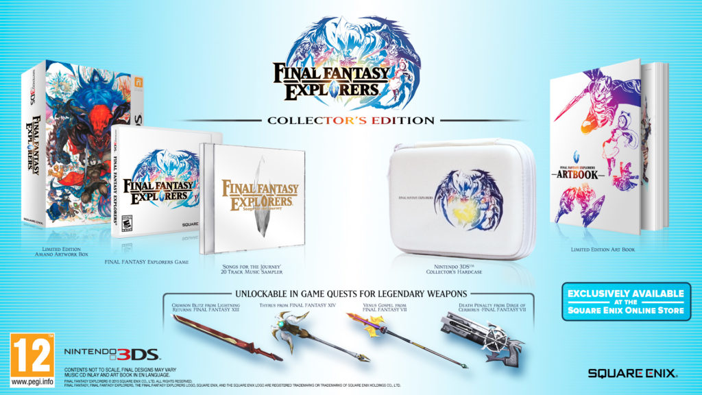 Eidolon in Final Fantasy Explorers Collector's Edition