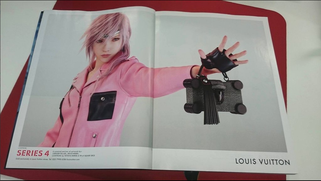 lightning e louis vuitton giornale