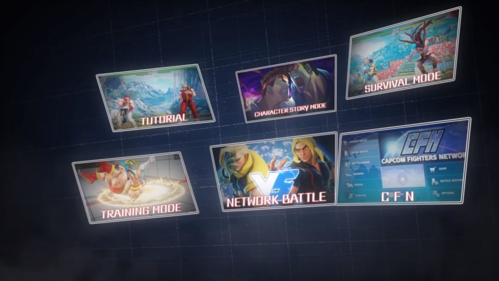 modalità di gioco di Street Fighter V