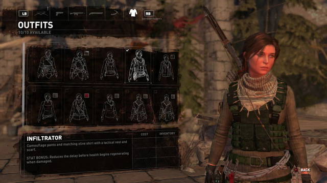 rise of the tomb raider completi - infiltrata