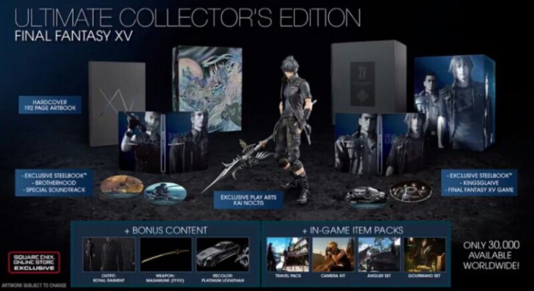 Undiscover Final Fantasy XV: confermata la data, demo e una collector’s edition