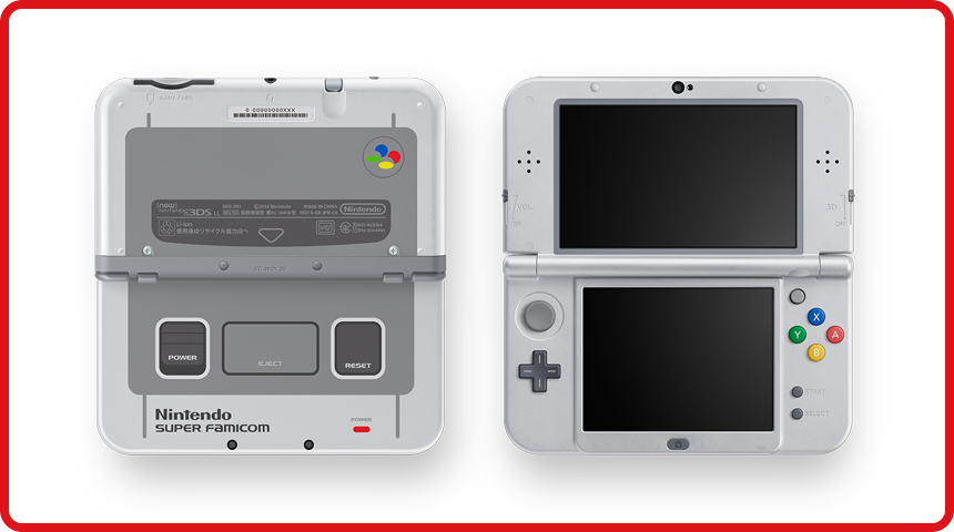 Nintendo 3DS XL: una nuova versione stile Super Nes