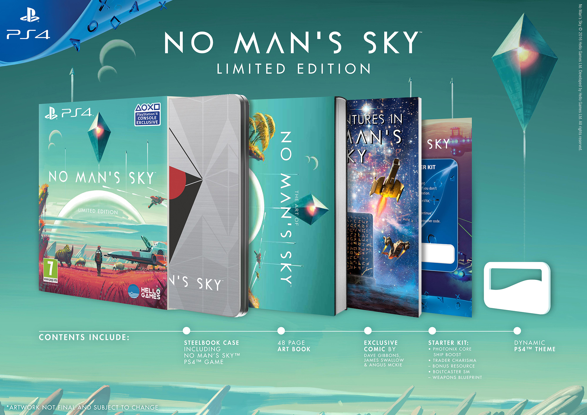 release di No Man’s Sky Limited Edition