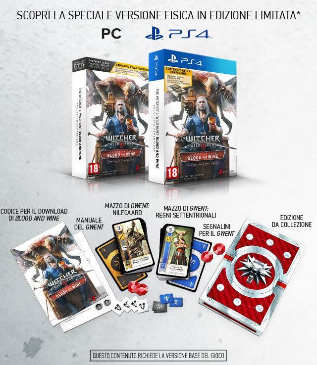 The Witcher 3 data blood and wine