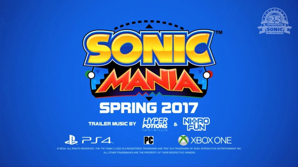 Sonic Mania si mostra in un nuovo trailer