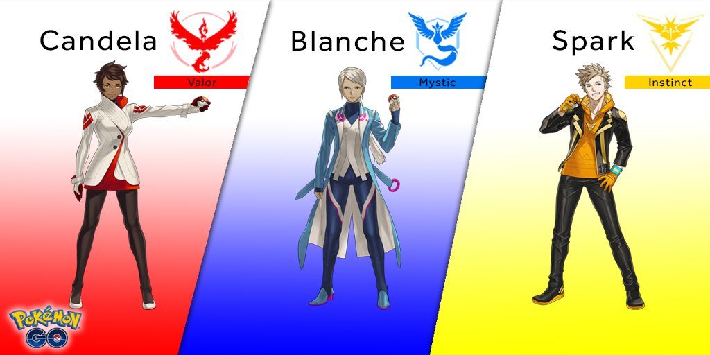 Annunciati i Team Leader di Pokémon Go - immagine della notizia