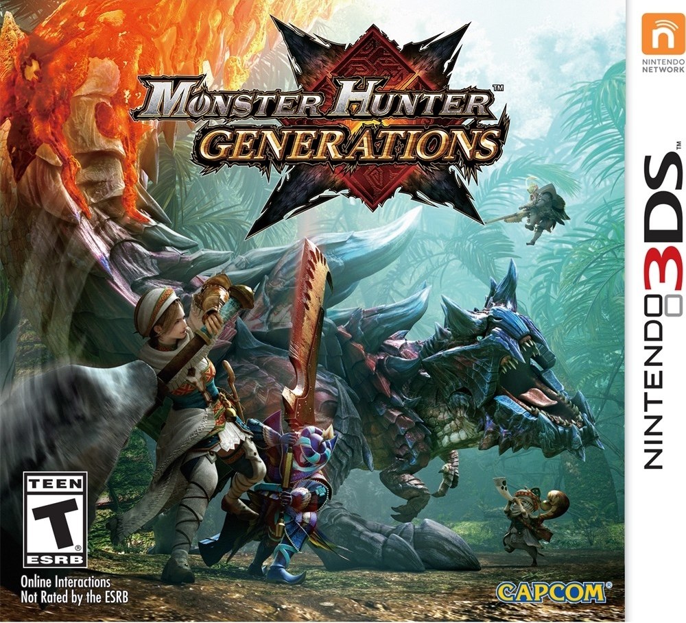 Monster Hunter Generations domina le classifiche di vendita italiane