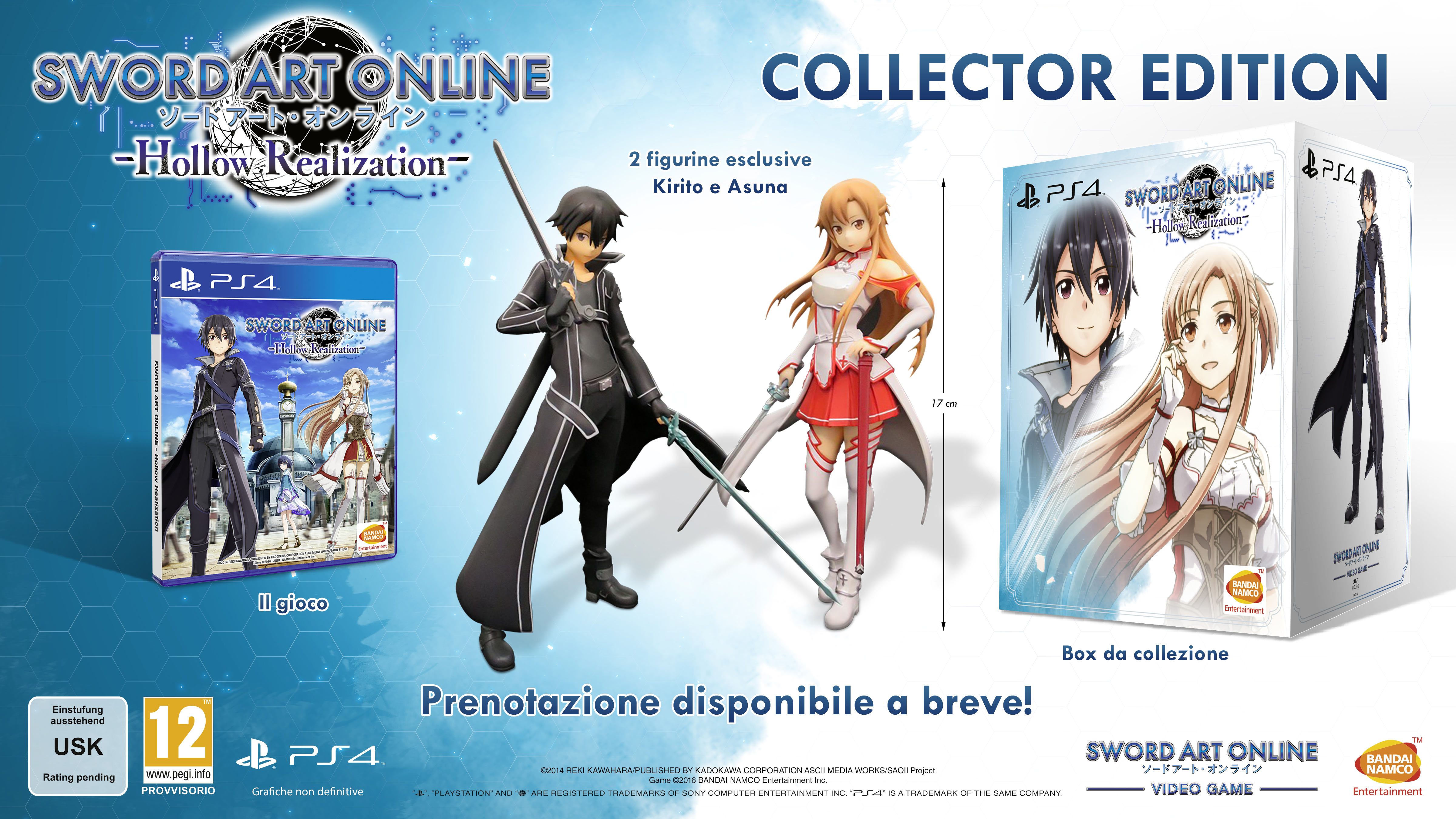 Collector’s Edition europea di SWORD ART ONLINE: HOLLOW REALIZATION